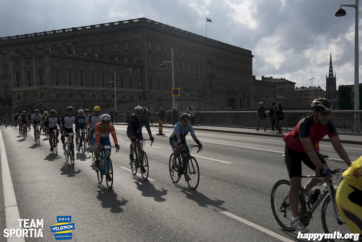 Bild från Velothon Stockholm 2015 - Slottet