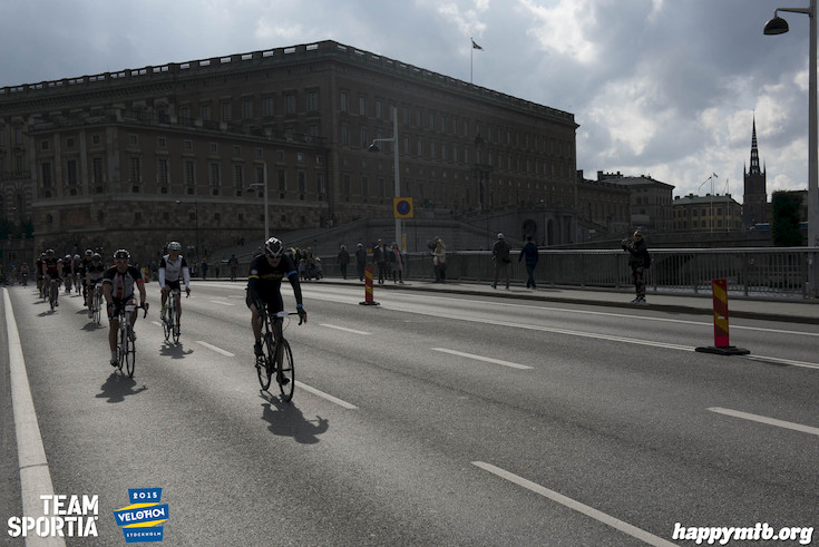Bild från Velothon Stockholm 2015 - Slottet