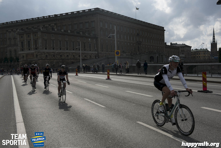 Bild från Velothon Stockholm 2015 - Slottet