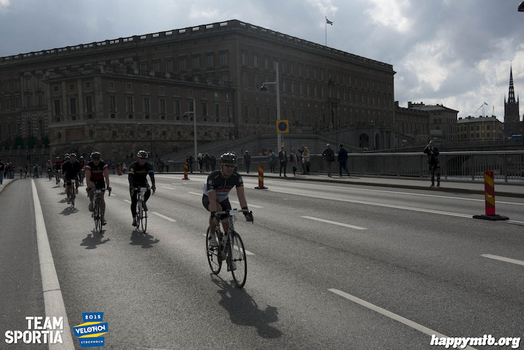 Bild från Velothon Stockholm 2015 - Slottet