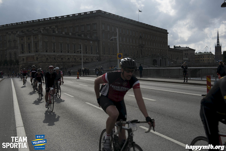 Bild från Velothon Stockholm 2015 - Slottet