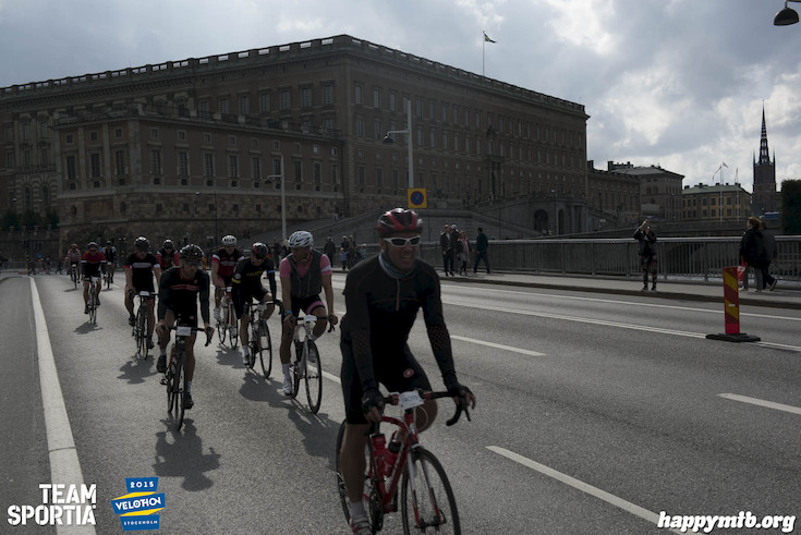 Bild från Velothon Stockholm 2015 - Slottet