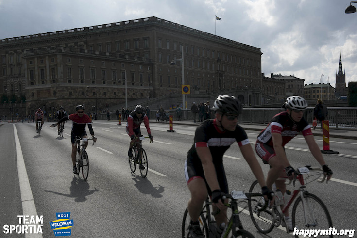 Bild från Velothon Stockholm 2015 - Slottet