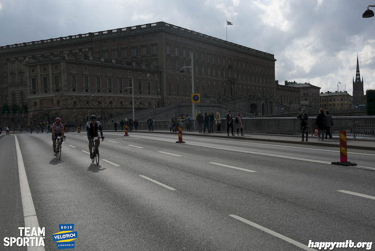 Bild från Velothon Stockholm 2015 - Slottet