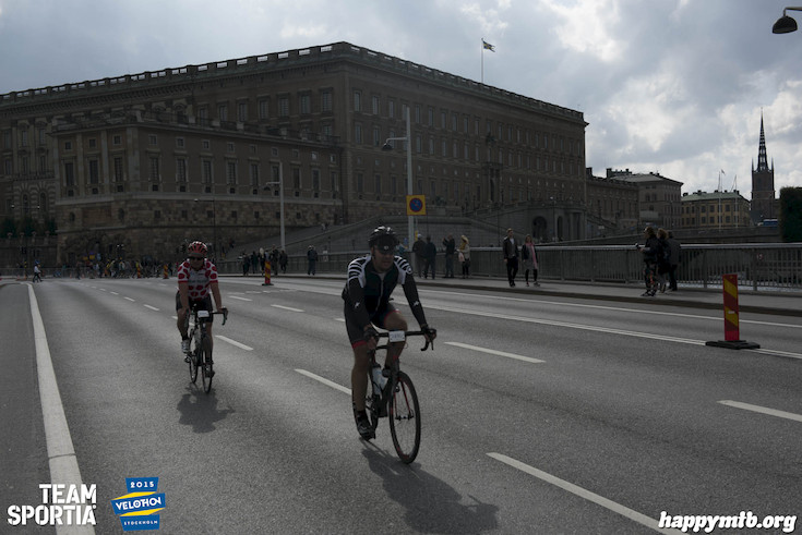 Bild från Velothon Stockholm 2015 - Slottet