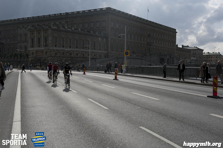 Bild från Velothon Stockholm 2015 - Slottet