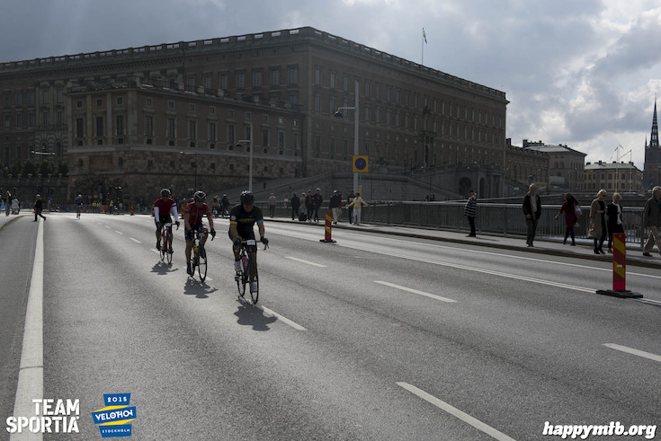 Bild från Velothon Stockholm 2015 - Slottet