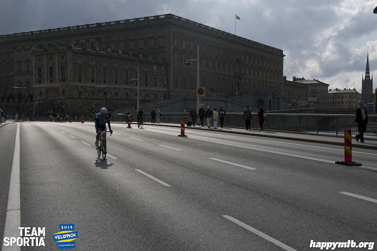 Bild från Velothon Stockholm 2015 - Slottet