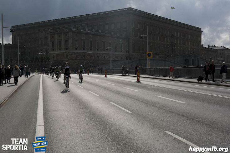 Bild från Velothon Stockholm 2015 - Slottet