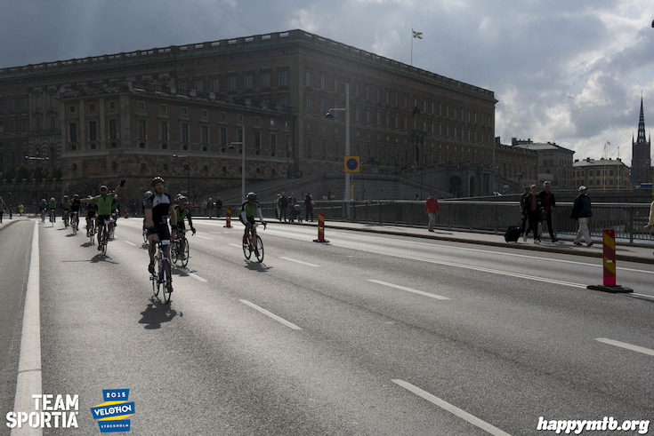 Bild från Velothon Stockholm 2015 - Slottet