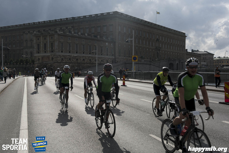Bild från Velothon Stockholm 2015 - Slottet