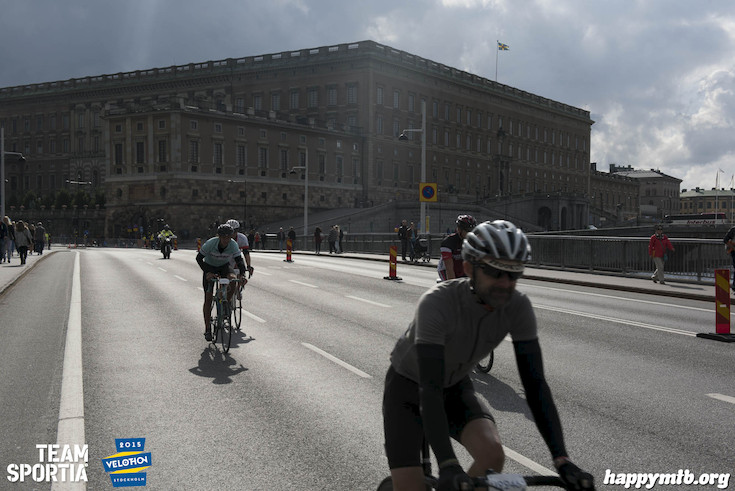 Bild från Velothon Stockholm 2015 - Slottet