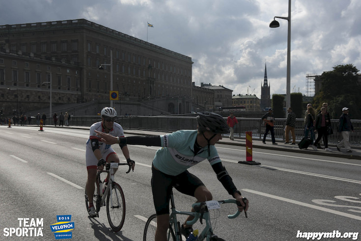 Bild från Velothon Stockholm 2015 - Slottet