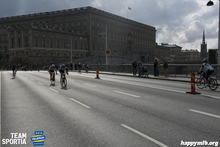 Bild från Velothon Stockholm 2015 - Slottet