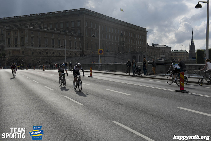 Bild från Velothon Stockholm 2015 - Slottet