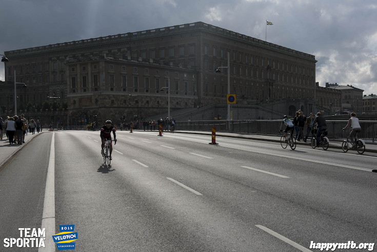 Bild från Velothon Stockholm 2015 - Slottet