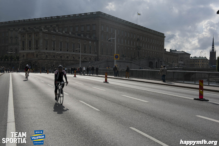 Bild från Velothon Stockholm 2015 - Slottet