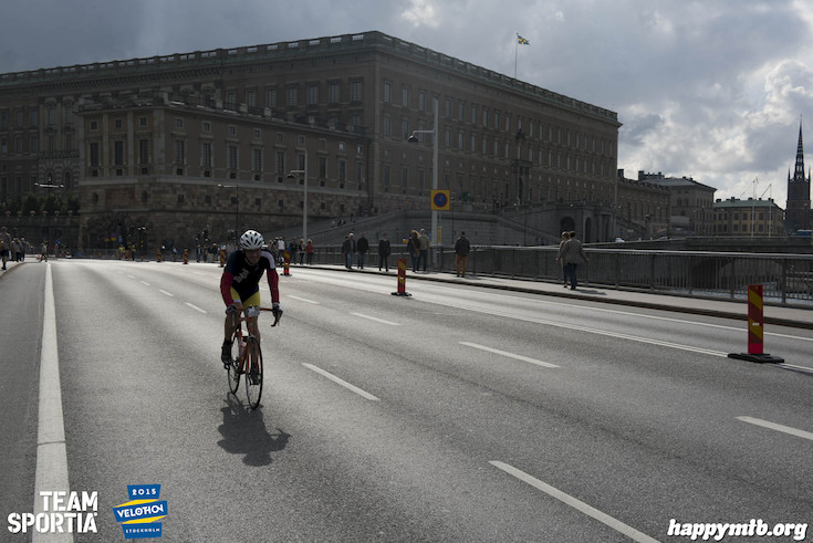 Bild från Velothon Stockholm 2015 - Slottet