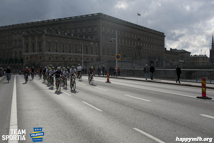 Bild från Velothon Stockholm 2015 - Slottet
