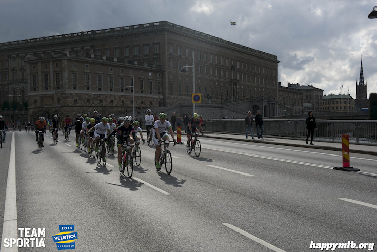 Bild från Velothon Stockholm 2015 - Slottet