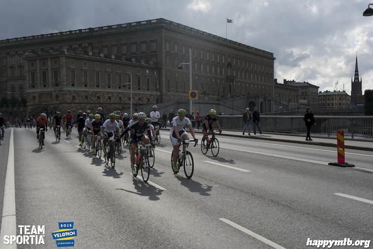 Bild från Velothon Stockholm 2015 - Slottet