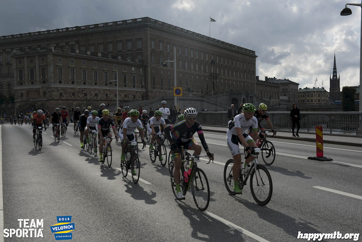 Bild från Velothon Stockholm 2015 - Slottet