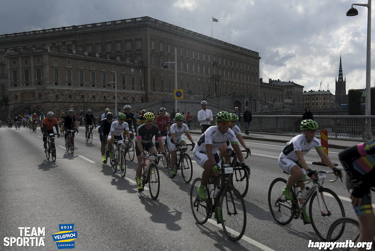 Bild från Velothon Stockholm 2015 - Slottet
