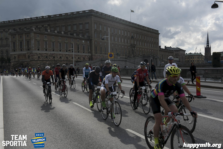 Bild från Velothon Stockholm 2015 - Slottet