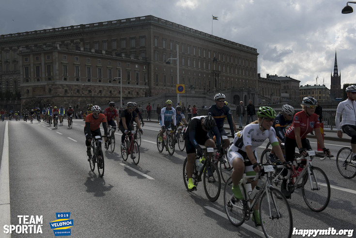 Bild från Velothon Stockholm 2015 - Slottet