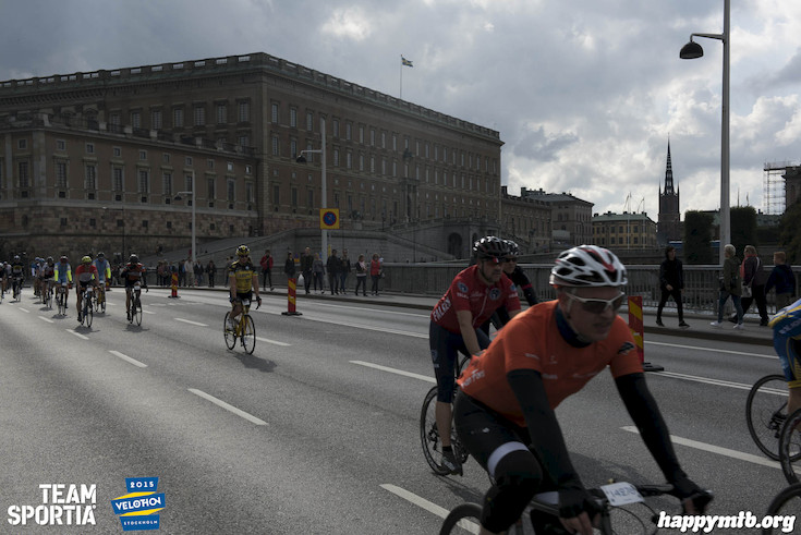 Bild från Velothon Stockholm 2015 - Slottet
