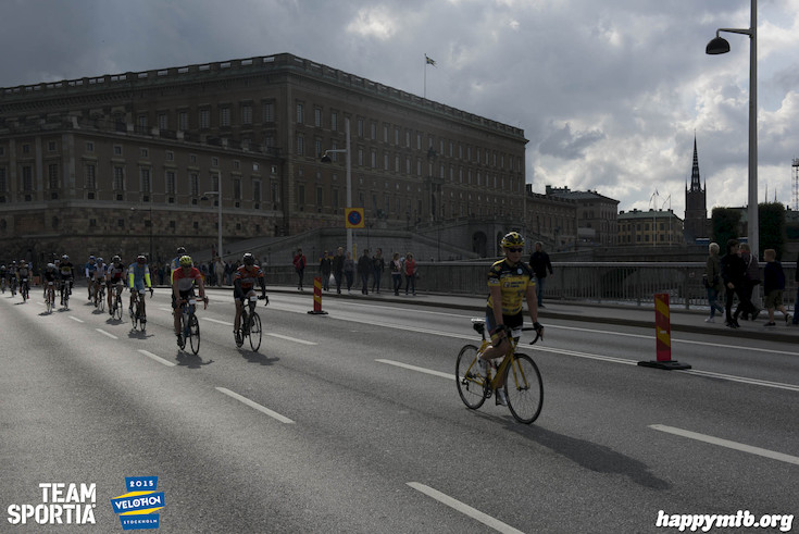 Bild från Velothon Stockholm 2015 - Slottet
