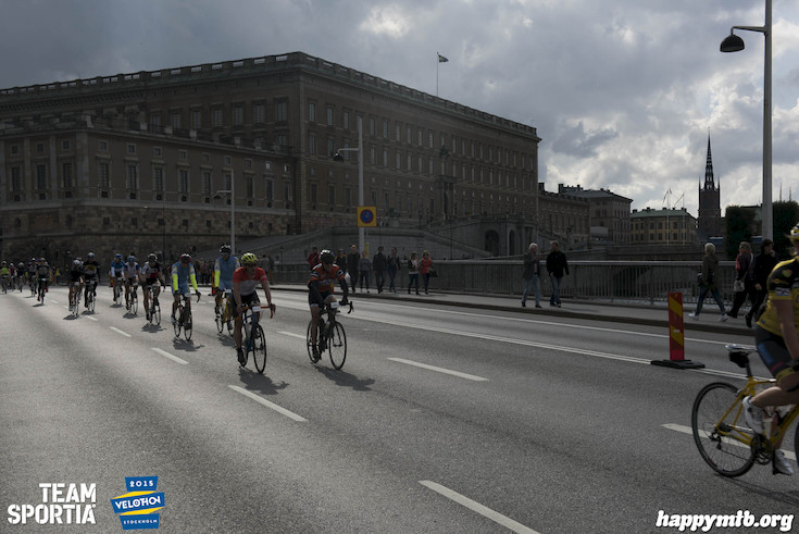 Bild från Velothon Stockholm 2015 - Slottet