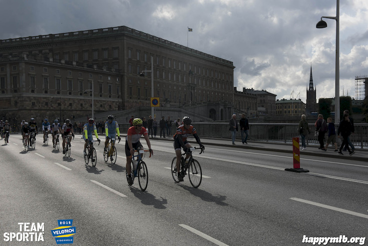 Bild från Velothon Stockholm 2015 - Slottet
