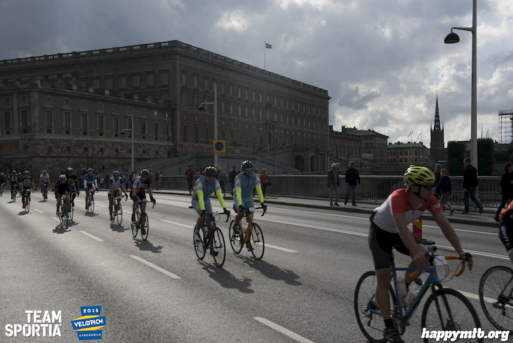 Bild från Velothon Stockholm 2015 - Slottet