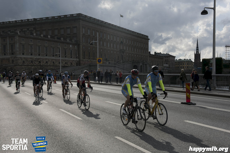 Bild från Velothon Stockholm 2015 - Slottet