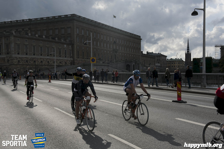Bild från Velothon Stockholm 2015 - Slottet