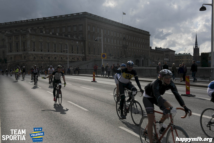 Bild från Velothon Stockholm 2015 - Slottet