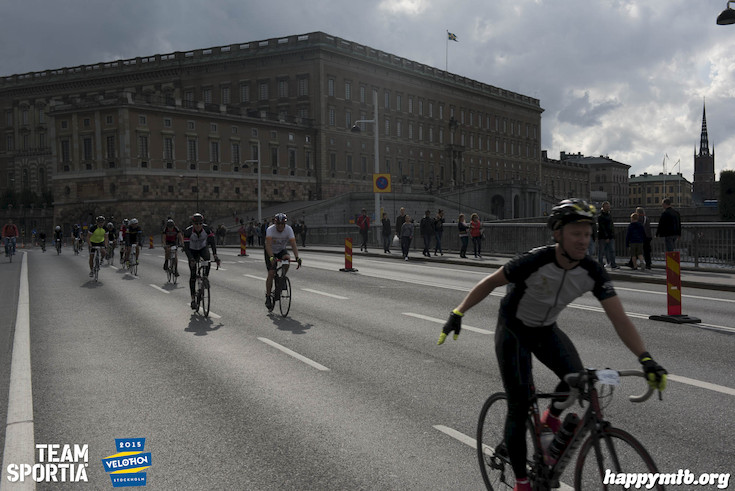 Bild från Velothon Stockholm 2015 - Slottet