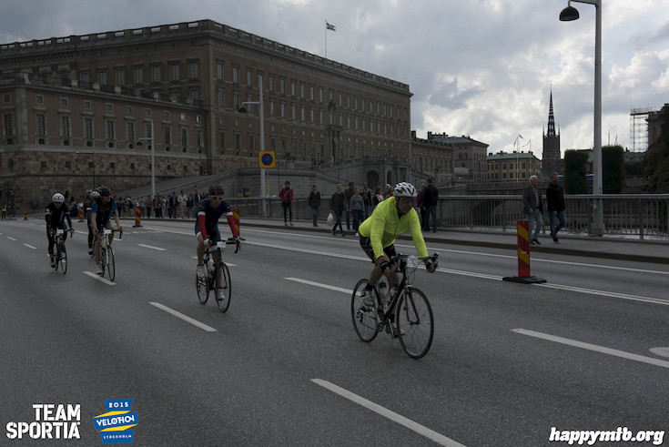 Bild från Velothon Stockholm 2015 - Slottet