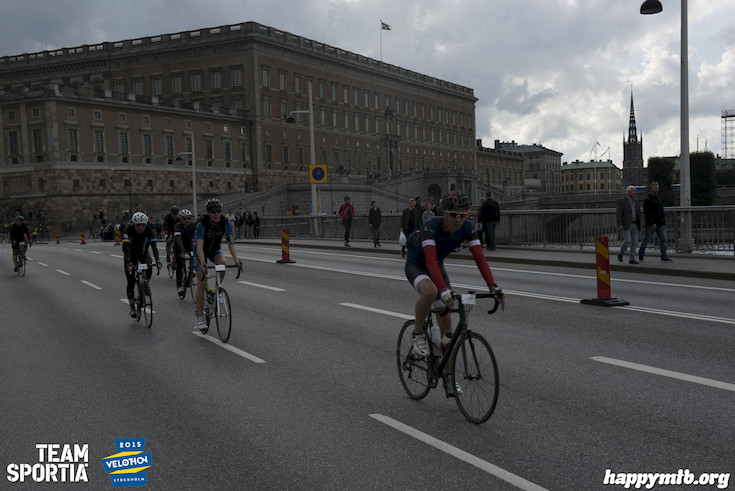 Bild från Velothon Stockholm 2015 - Slottet