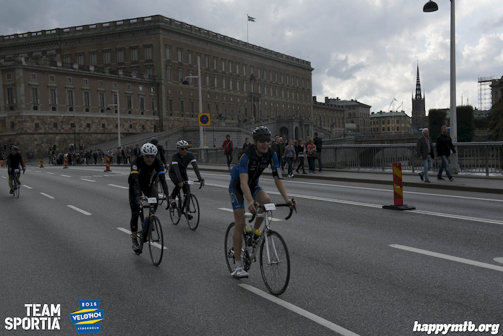 Bild från Velothon Stockholm 2015 - Slottet