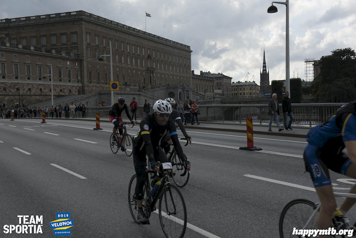 Bild från Velothon Stockholm 2015 - Slottet