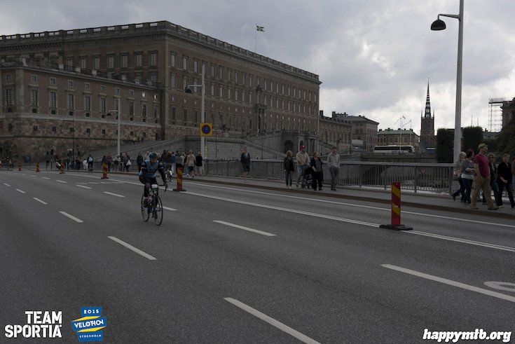 Bild från Velothon Stockholm 2015 - Slottet