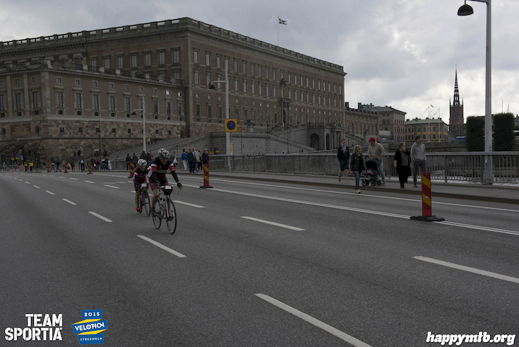 Bild från Velothon Stockholm 2015 - Slottet