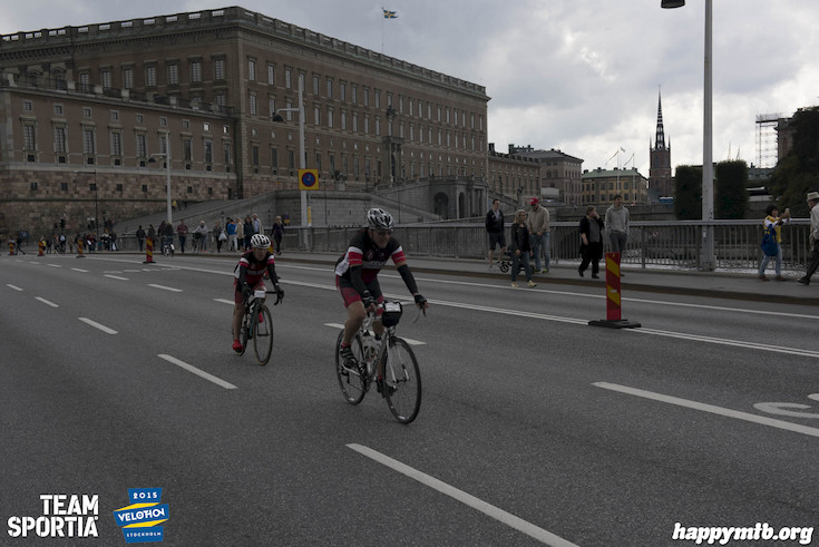 Bild från Velothon Stockholm 2015 - Slottet