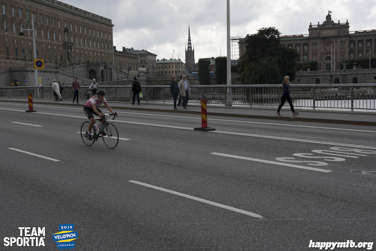 Bild från Velothon Stockholm 2015 - Slottet