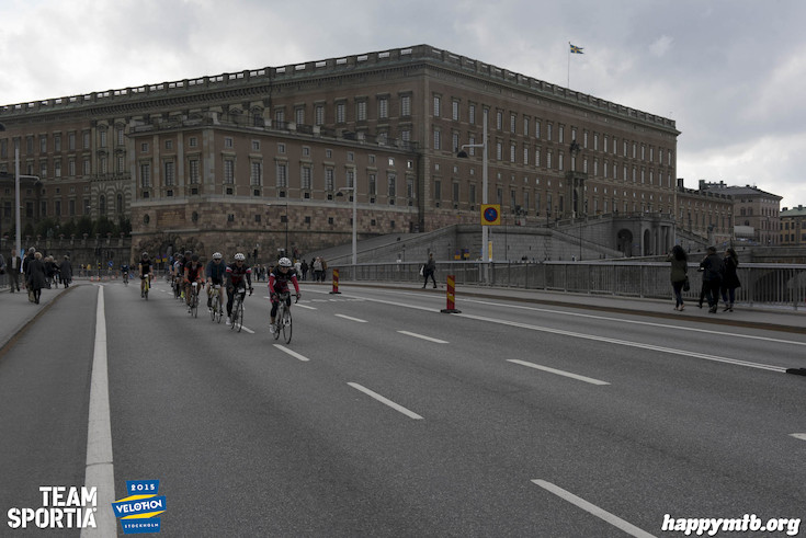 Bild från Velothon Stockholm 2015 - Slottet