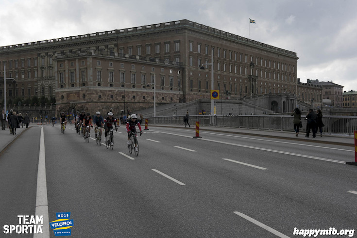 Bild från Velothon Stockholm 2015 - Slottet