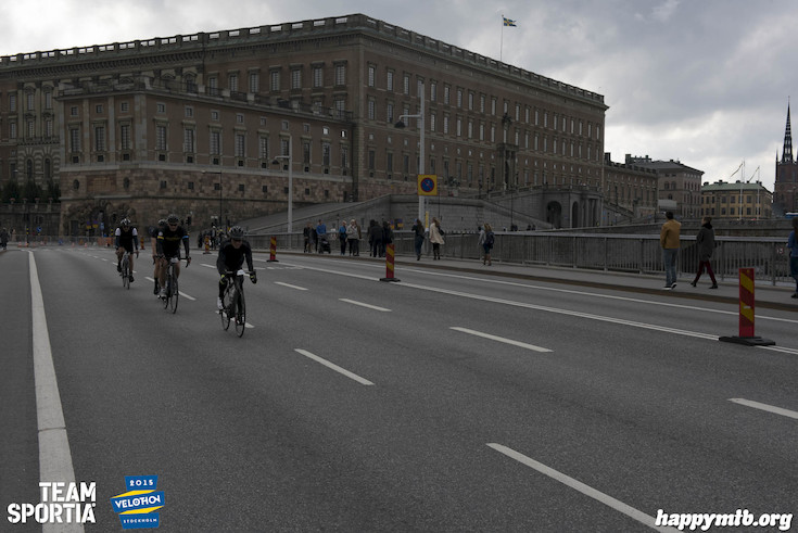 Bild från Velothon Stockholm 2015 - Slottet