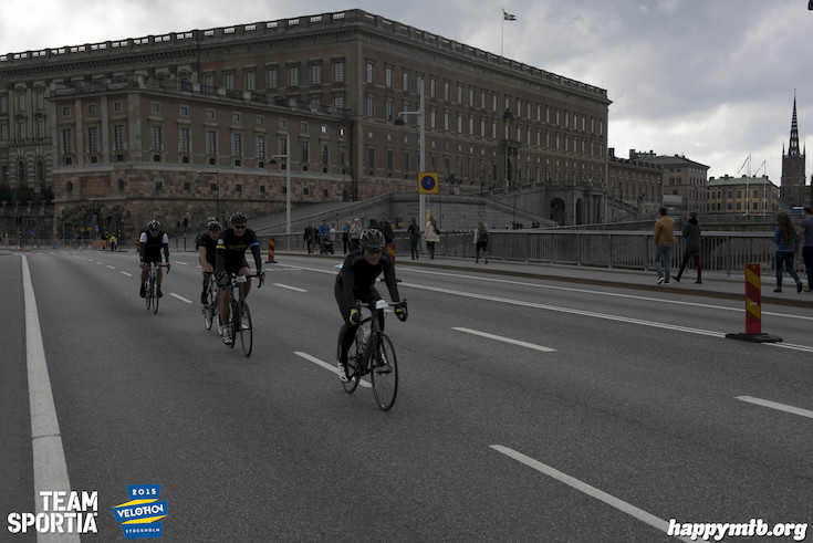 Bild från Velothon Stockholm 2015 - Slottet